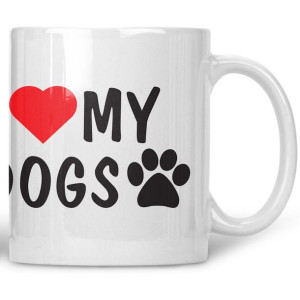 Kubek I love my dogs