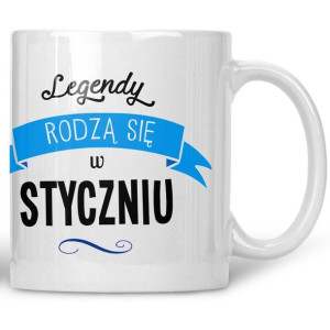 Kubek Legendy rodzą się w styczniu