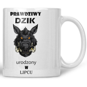 Kubek Prawdziwy dzik urodzony w lipcu