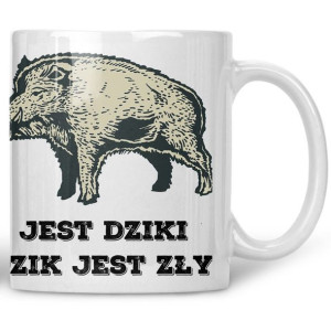 Kubek Dzik jest zły