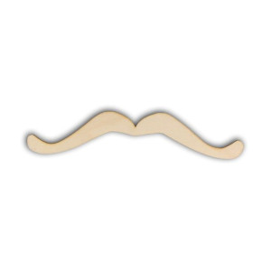 AD013 Wooden moustache