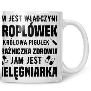Kubek Jam jest Pielęgniarka