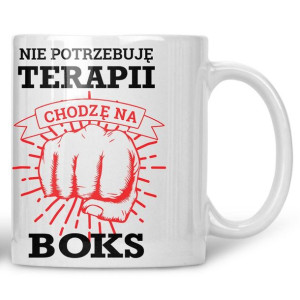 Kubek Chodzę na boks