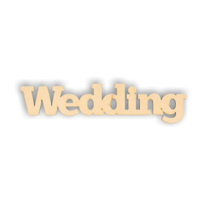 ND179 Napis Wedding