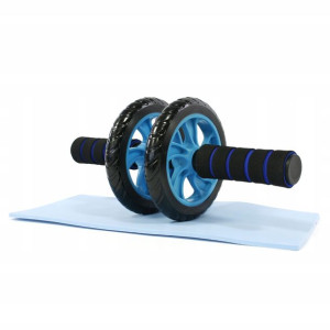 Kółko Roller Do Ćwiczeń Brzucha + Mata Ab Wheel