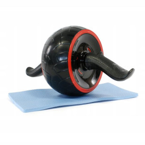 Kółko Roller Do Ćwiczeń Brzucha + Mata Ab Wheel