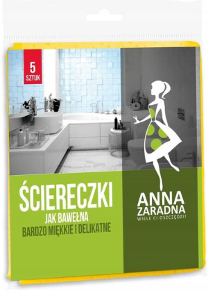 Ściereczki chłonne jak bawełna 5szt Anna Zaradna