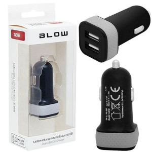 Ładowarka Samochodowa 2xusb 3,1a 12-14v Mała Mocna