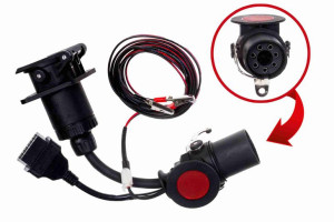 Kabel Adapter EBS ISO 7638 OBD2 Delphi Naczepa