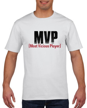 Koszulka męska MVP Most Vicious Player XXL Biały