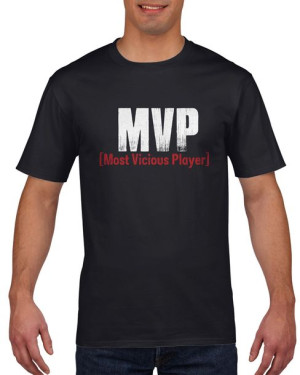 Koszulka męska MVP Most Vicious Player XXL Czarny