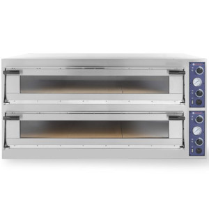 Piec do pizzy i ciasta TRAYS 66L drzwiczki przeszklone blachy piekarnicze 6