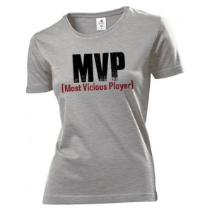 Koszulka damska MVP Most Vicious Player XXL Szary