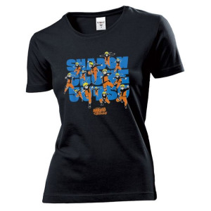 Koszulka damska Naruto Shippuden manga anime XL Czarny
