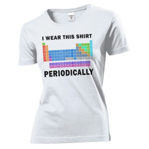Koszulka damska Noszę ten t-shirt okresowo XL Biały