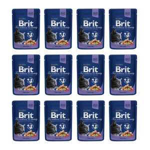 Pakiet Brit Premium Cod Fish Dorsz 12 x 100 g