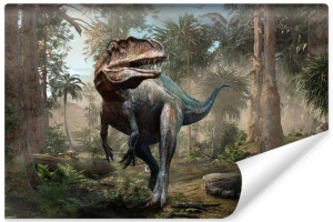 Fototapeta MŁODZIEŻOWA Efekt 3D Jurassic Park Dinozaur 180cm x 120cm