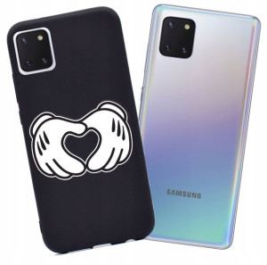 Etui Matowe Mat Case do Samusng Note 10 Lite wzory