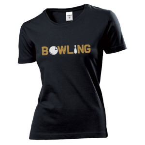 Koszulka damska Kręgle Bowling XL Czarny