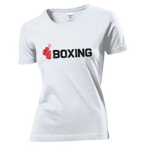 Koszulka damska Boks boxing XXL Biały
