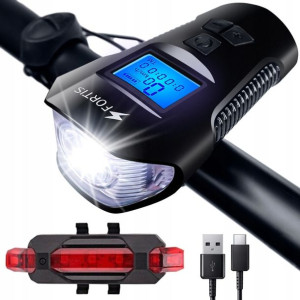OŚWIETLENIE ROWEROWE Fortis FL1 800 lm akumulator