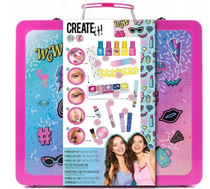 Zestaw make-up w walizce neon  6+ Create it