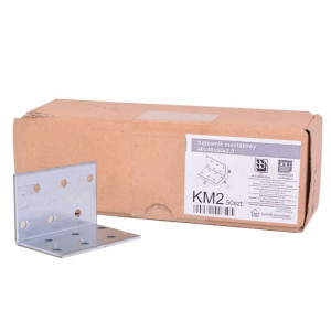 Techniki Zamocowań Kątownik Montażowy Ciesielski 40x40x60x2mm Km2 50szt/opa