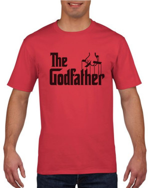 Koszulka męska The Godfather ojciec chrzestny XXL Czerwony