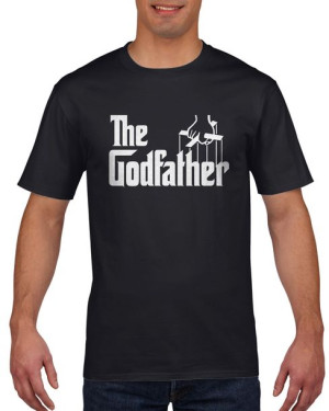 Koszulka męska The Godfather ojciec chrzestny L Czarny