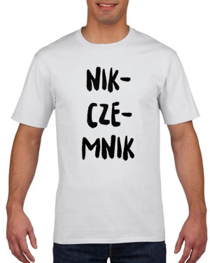Koszulka męska Nikczemnik M Biały