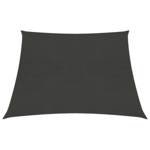 Żagiel przeciwsłoneczny, 160 g/m², antracyt, 4/5x3 m, HDPE
