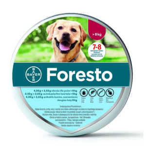Bayer Foresto Obroża dla Psa powyżej 8 kg