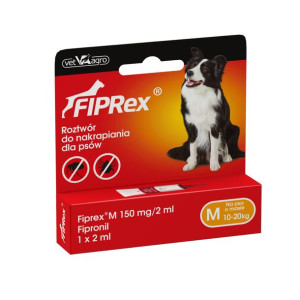 Fiprex Roztwór Do Nakrapiania Dla Psów M 10 - 20 kg  1 Pipeta