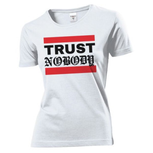 Koszulka damska Trust nobody M Biały