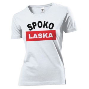 Koszulka damska Spoko laska S Biały