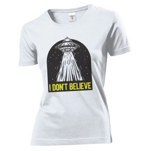 Koszulka damska UFO Kosmici XL Biały