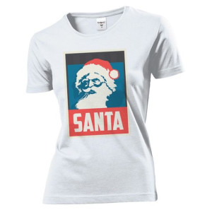 Koszulka damska Santa L Biały