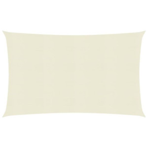 Lumarko Żagiel przeciwsłoneczny, 160 g/m², kremowy, 2,5x4,5 m, HDPE