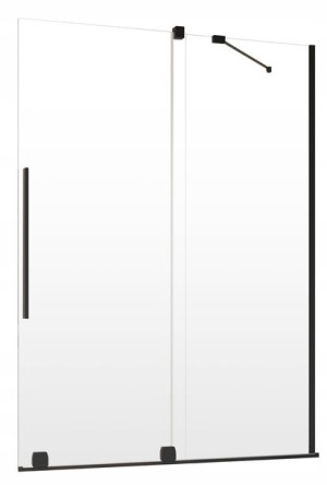 Parawan Furo PND II 180x150 RADAWAY Prawy Black