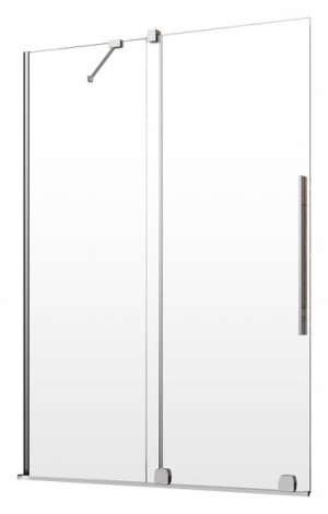 Parawan Furo PND II 160x150 RADAWAY Lewy Chrom