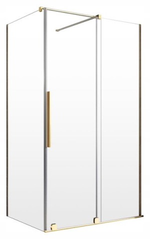 Kabina Furo KDJ GOLD 150x70 RADAWAY Prawa Złota