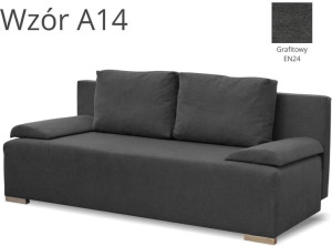 Sofa rozkładana plamoodporna Ecco Plus