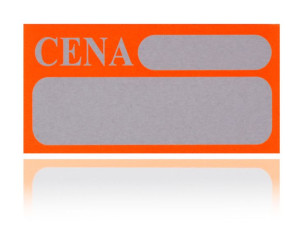 Etykiety Kartonowe Metki Metka Cena 4x8 Cm Cenówka