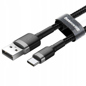 Baseus Cafule Cable | Nylonowy kabel USB - USB-C Type-C Quick Charge 3.0 50