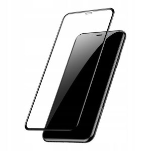 Baseus SGAPIPH65-TN01 | Ochronne szkło hartowane 9H 6D cały ekran iPhone XS