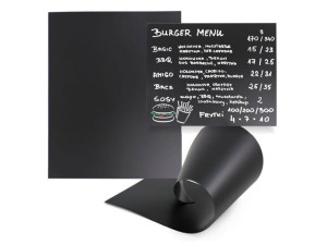 Tablica Kredowa Czarna Plastik 50 X 35 Cm