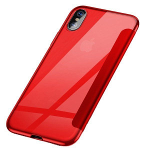 Baseus Touchable | Etui case z klapką ze szkła hartowanego futerał ochronny