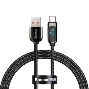 Baseus Display Fast Charging | Kabel USB - Type-C 40W do Huawei XIaomi 27W