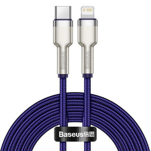 Baseus Cafule Metal | Kabel USB-C Lightning do iPhone 12 Power Delivery 20W