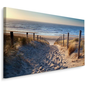 Obraz na Płótnie Zejście na Plażę i MORZE Północne 120cm x 80cm